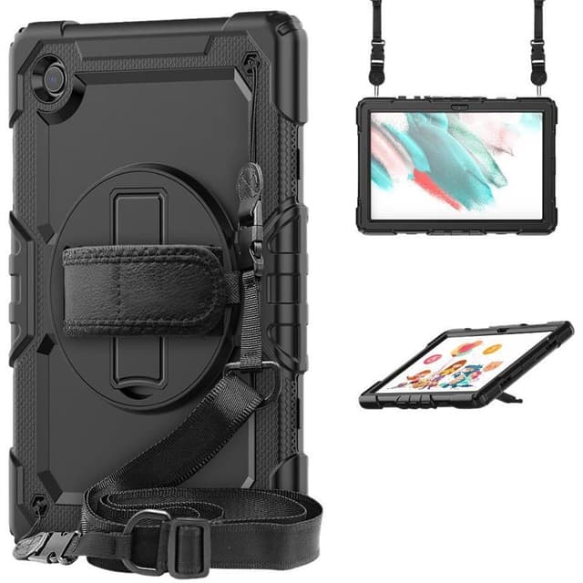 Hybridikuori olkahihnalla Samsung Galaxy Tab A8 10.5 (2021) - Musta