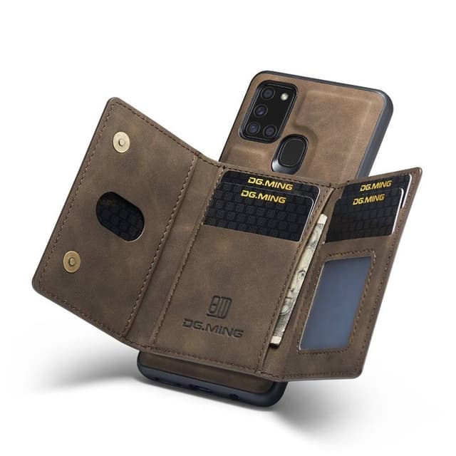 DG-Ming M2 deksel Samsung Galaxy A21s - Coffee
