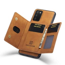 DG-Ming M2 deksel Samsung Galaxy A03s - Brun