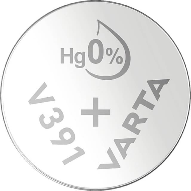 391 Knapcellebatteri Sølvoxid 1.55 V 42 mAh