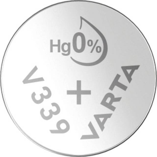 Varta SILVER Coin V339/SR614 NaBli 1 Knappcell 339
