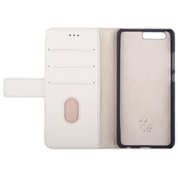 La Vie Huawei P10 plånboksfodral läder (beige)