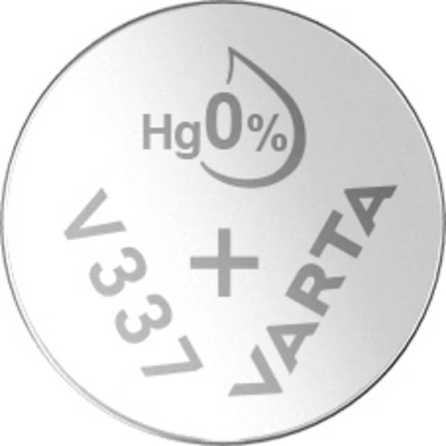 Varta SILVER Coin V337/SR416 NaBli 1 Knappcell 337