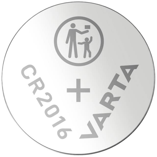 Varta LITHIUM Coin CR2016 Bli 5 Knappcell CR 2016
