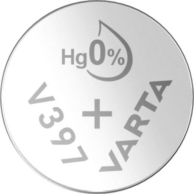 397 Knapcellebatteri Sølvoxid 1.55 V 23 mAh