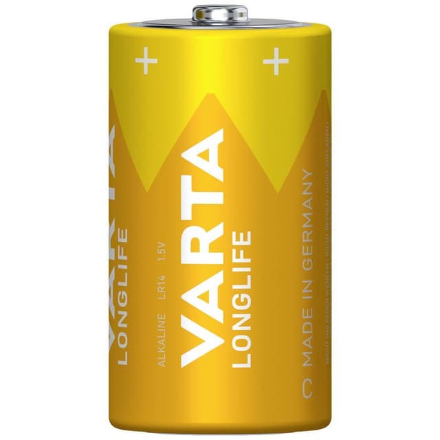 Varta LONGLIFE C Folie 6 Batteri R14 (C) Alkaliskt 7600