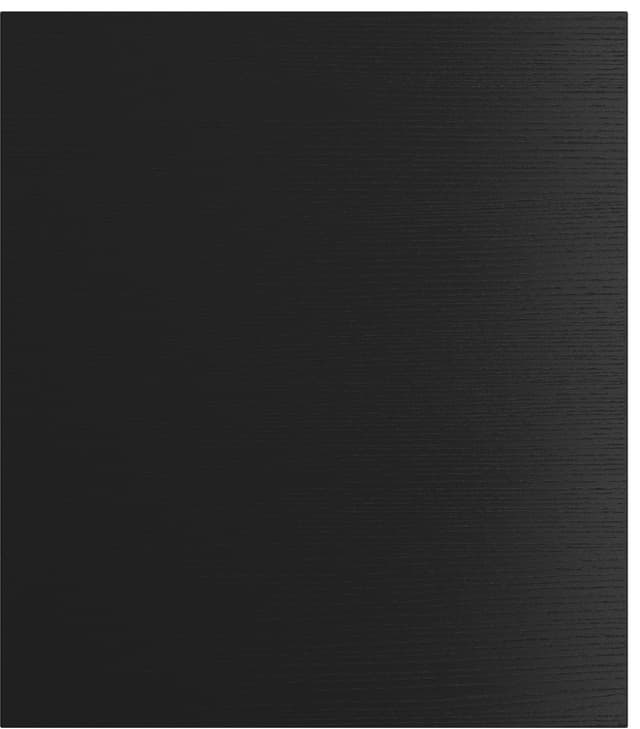 Epoq dør til kjøkken 50X57 Edge Black Ash