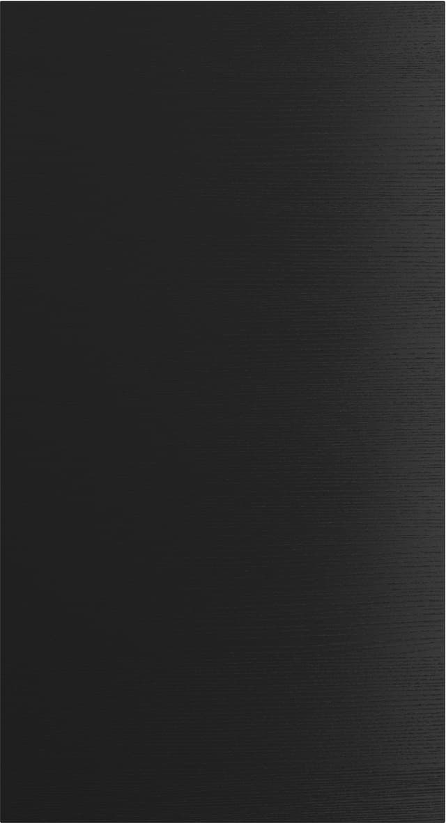 Epoq dør til kjøkken 50X92 Edge Black Ash