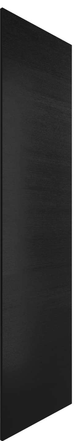 Epoq sidepanel høyskap  til kjøkkenet 233 cm Edge Black Ash