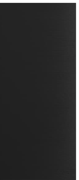 Epoq dør til kjøkken 40X92 Edge Black Ash