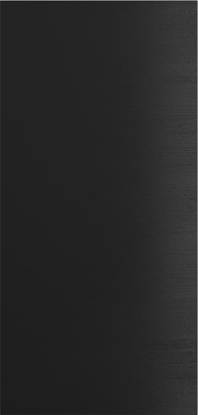 Epoq dør til kjøkken 60X125 Edge Black Ash