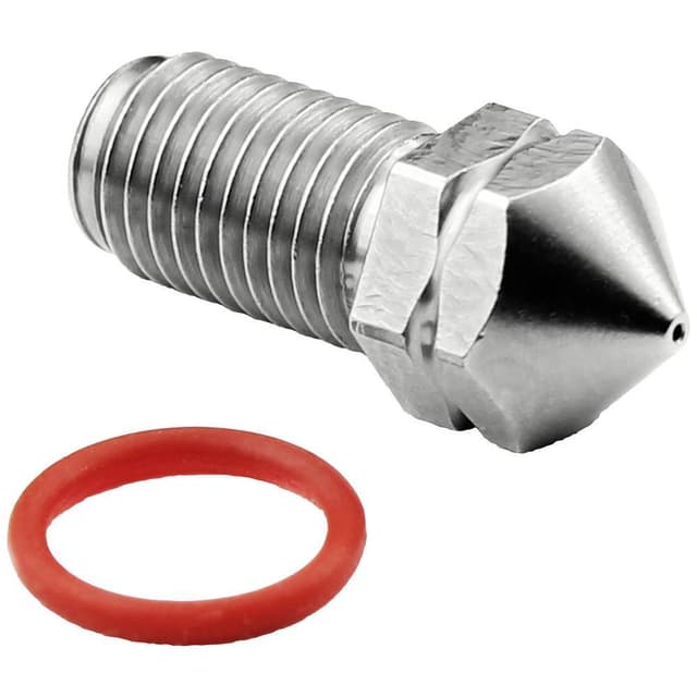 MicroSwiss munstycke Brass plated 0.25 mm