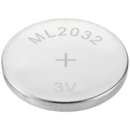 VOLTCRAFT Laddbart batteri Knappcell ML 2032 Litium 65