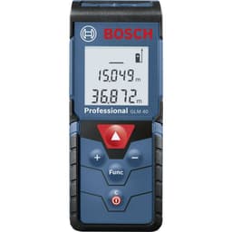 Bosch Professional GLM 40 Laserafstandsmåler Måleområde
