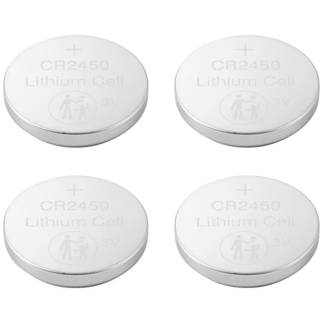 VOLTCRAFT CR2450 Knappcell CR 2450 Litium 580 mAh 3 V 4