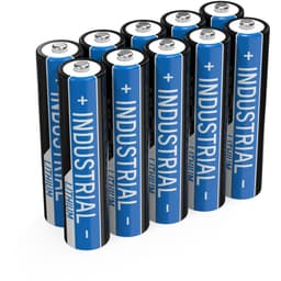 Ansmann AAA-batteri Lithium Industrial LR03 Lithium 1150 mAh 1.5 V 10 stk