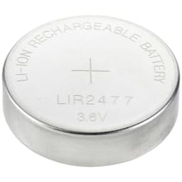VOLTCRAFT Laddbart batteri Knappcell LIR 2477 Litium