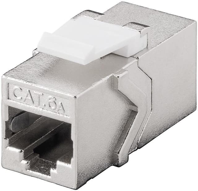 Goobay Keystone-modul RJ45-koppling CAT 6A, STP