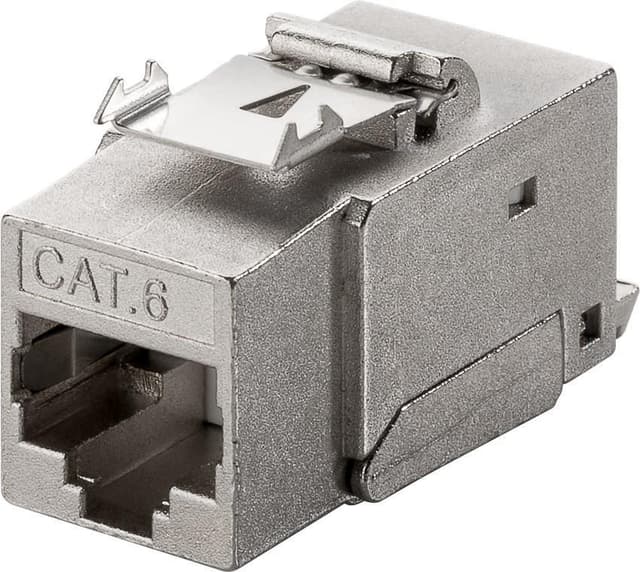 Goobay Keystone RJ45-modul CAT 6, STP, 250 MHz