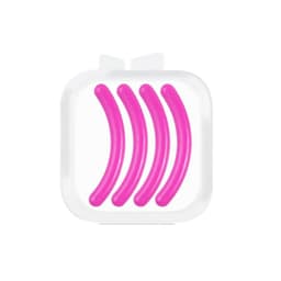 Eyelash Curler Refill Curler Pads 4-pak Lyserød