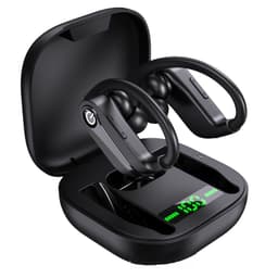 Trådløse Bluetooth-hodetelefoner Svart