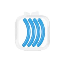 Øyenvippekrøller Refill Pads 4-Pack Blå