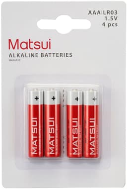 Matsui AAA-paristot 4 kpl