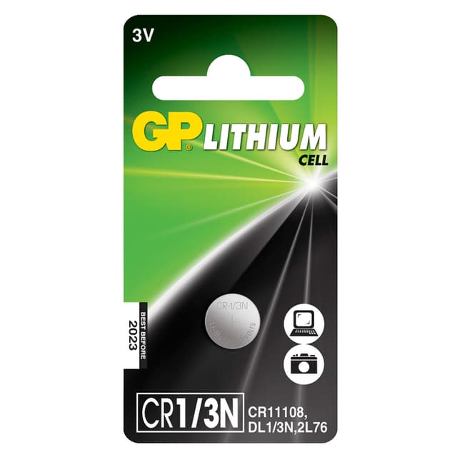 CR1/3N 3V Lithium 1-pack