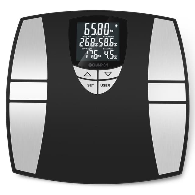 Champion Henkilövaaka Body Fat PV310 musta/hopea