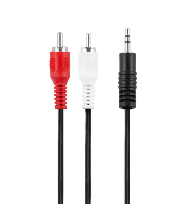 Champion 3,5mm - 2 RCA Hane-Hane 2.5m