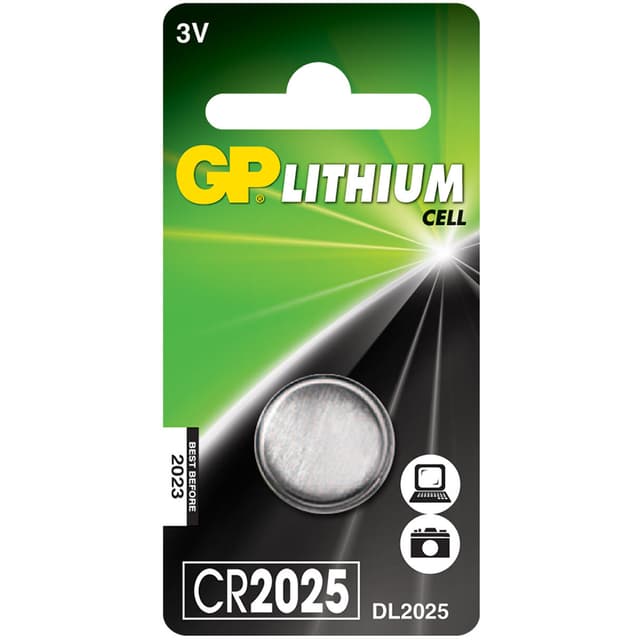 CR2025 3V 1-pakning