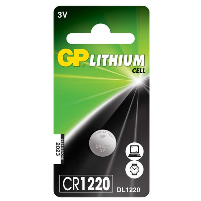 CR1220 3V 35mAh Lithium
