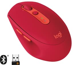 Logitech M590 Multi-Device Silent trådløs mus (rød)