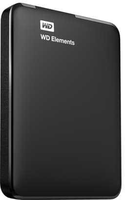 WD Elements™ 2TB USB 3.0 højkapacitets bærbar harddisk til Windows®