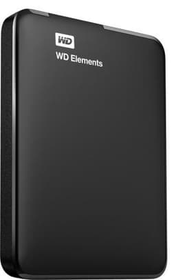 WD Elements™ 4TB USB 3.0 bærbar harddisk med høy kapasitet, for Windows®