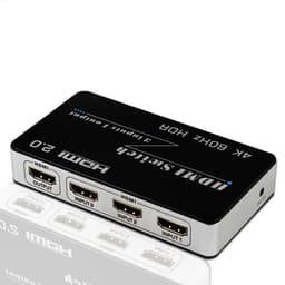 HDMI Switch 3 in 1 Out 4K / 2K   60Hz Svart