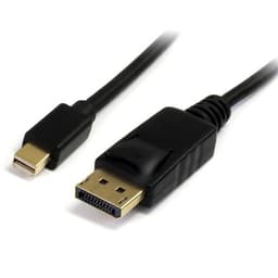 StarTech.com MDP2DPMM3M, 3 m, Mini DisplayPort, DisplayPort, Hankjønn, Hankjøn
