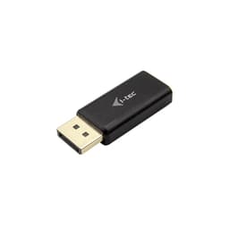 i-tec DP2HDMI4K60HZ, DisplayPort, HDMI, Musta