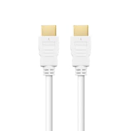 HDMI-kaapeli Ha-Ha Vit 1.0m