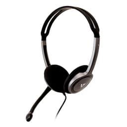 V7 HA212-2EP, Kabel, Samtal/musik, 20 - 20000 hz, 72,5 g, Headset, Sva