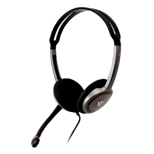 V7 HA212-2EP, Kabel, Samtal/musik, 20 - 20000 hz, 72,5 g, Headset, Sva