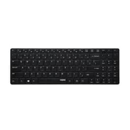 RAPOO Keyboard Ultra Slim E9110 Multi-Mode Trådløs Svart