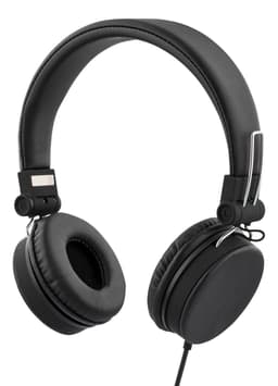 H300 Headphones with microphone, foldable, 3.5 mm, black