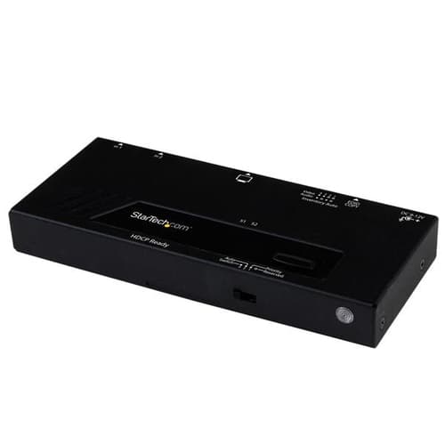 StarTech.com HDMI-switch med 2 portar och automatisk och prioriterad v