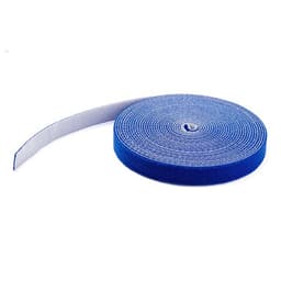 StarTech.com HKLP50BL, Krog og løkke kabelbinder, Stof, Blå, REACH, 15240 mm, 19 mm