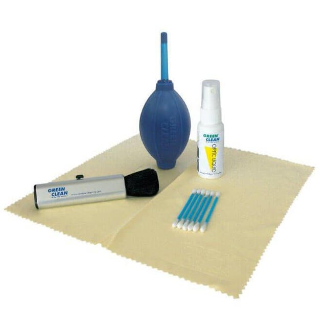 GREEN CLEAN rengjøringskit CS-1500, børste,pusseduk,veske