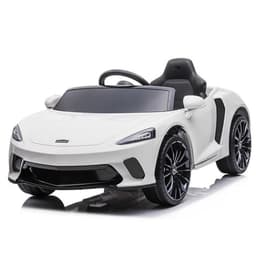 Nordic Play Speed Sähköauto McLaren GT 12V4,5AH, EVA-renkaat, BT, Valkoinen