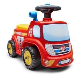 Falk Brandbil ride-on med förvaringsutrymme,ratt och tuta