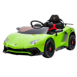 Nordic Play Speed Sähköauto Lamborghini Aventador, 12V, lime-vihreä