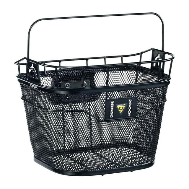 Topeak Basket Front QuickClick, kurv, sort